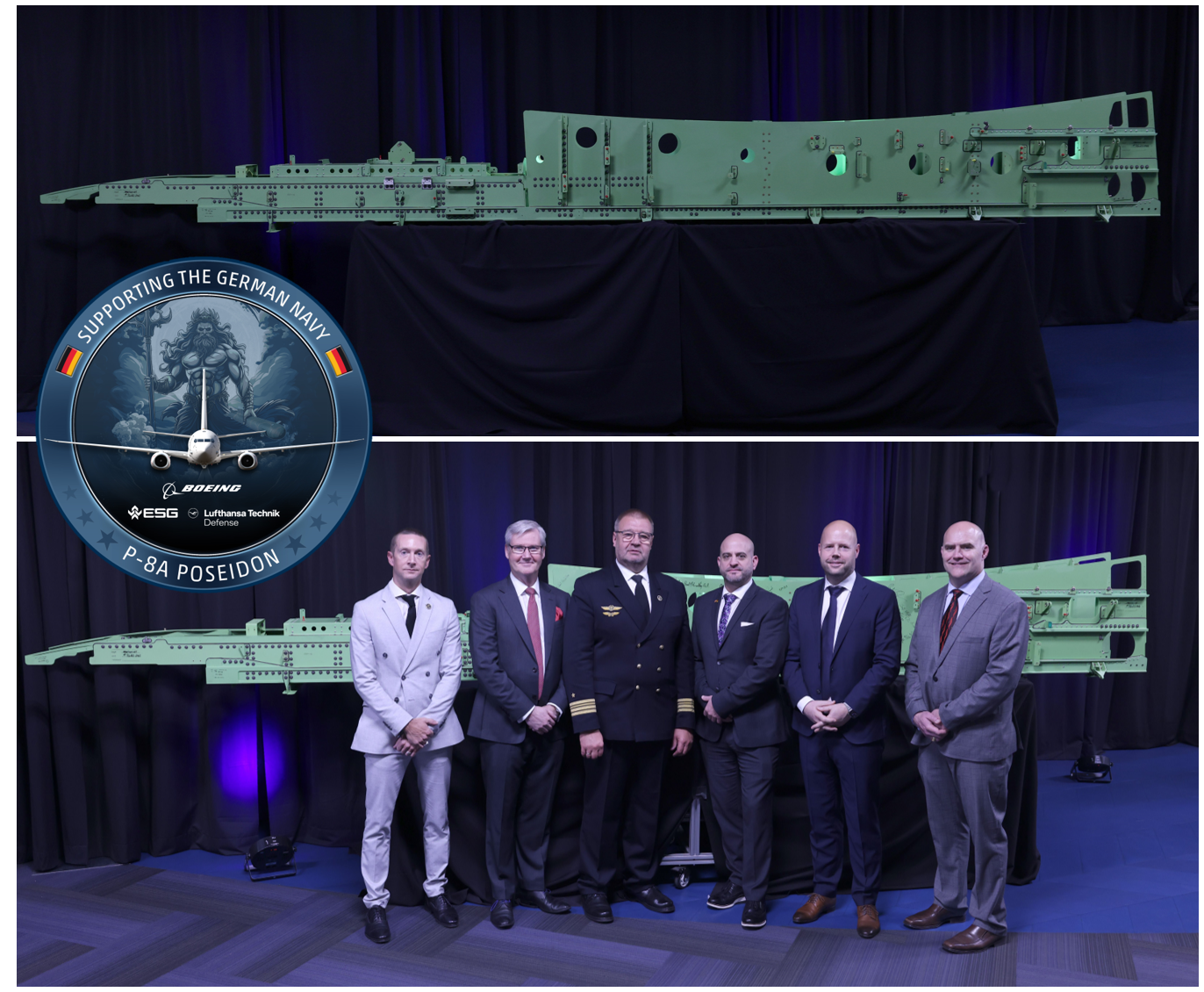 Kiellegung erste P-8A Poseidon 