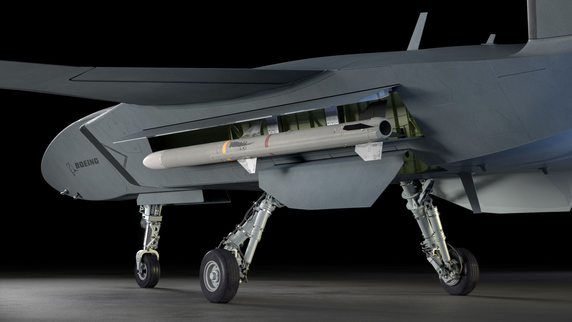 MQ-28 mit AIM-120 AMRAAM.
